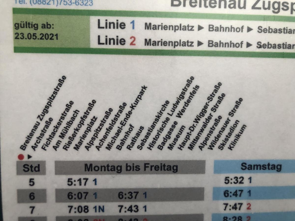 Ferienwohnung Anette Garmisch-Partenkirchen Eksteriør billede